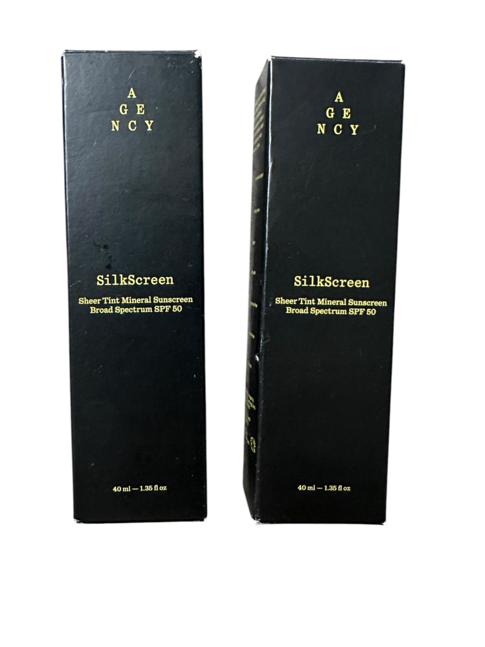 Agency Silkscreen Sheer Tint Mineral Sunscreen SPF 50 Light Medium